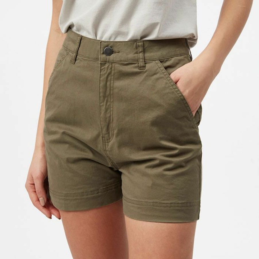 Shorts * | Buy Tentree Women'S Twill High Waist Short