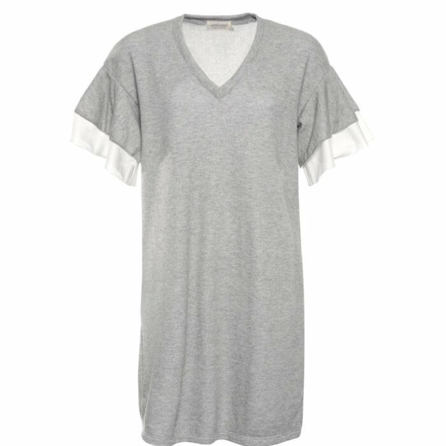 Dresses & Jumpsuits * | Top 10 Preloved Women'S Charo Dress Grey