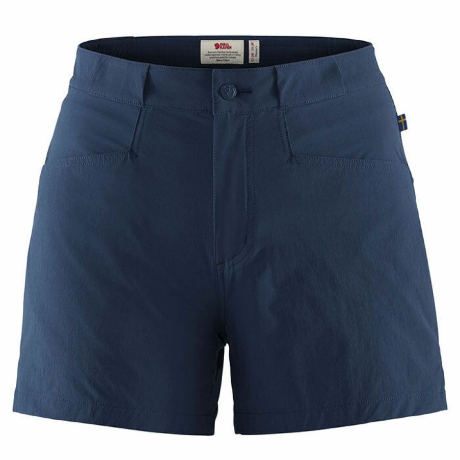 Shorts * | Best Reviews Of Fjallraven Women'S High Coast Lite Short Navy