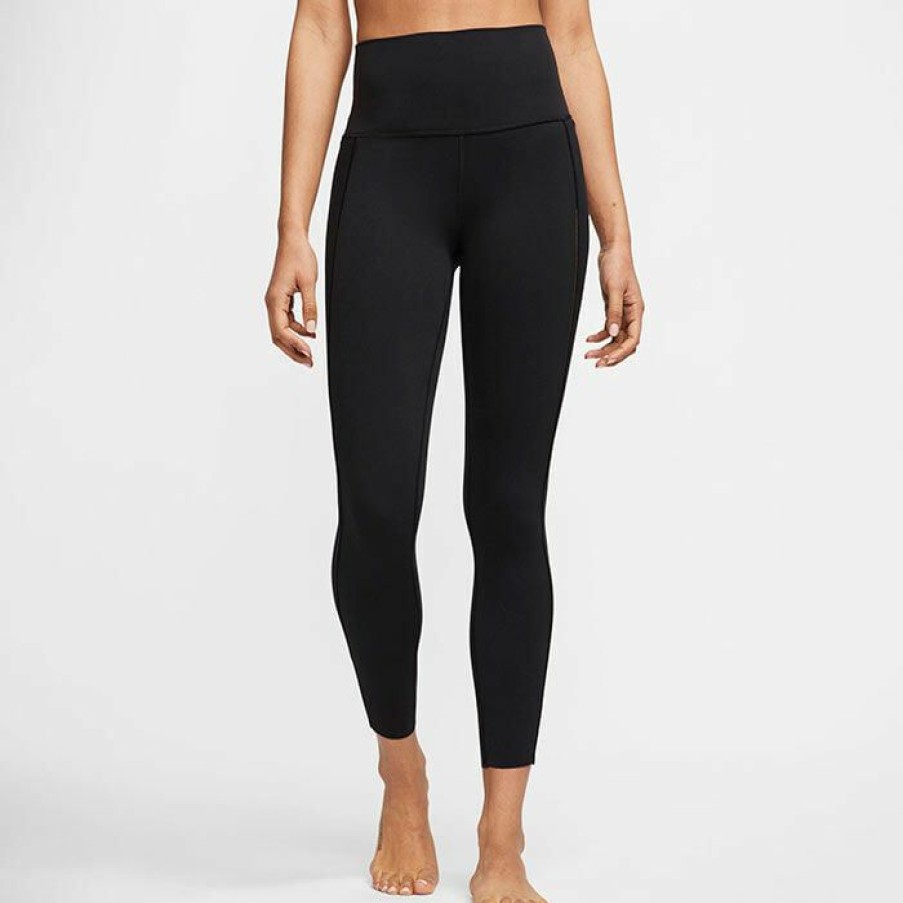 Tights & Leggings * | Top 10 Nike Women'S Yoga Luxe 7/8 Tight Black